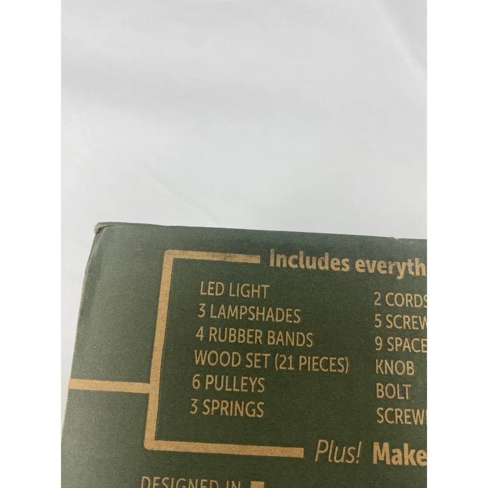 Kiwi Co Eureka Crate Build Your Own - Lot of 2 Pinball and Lamp STEM